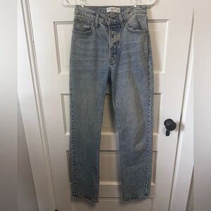 Abercrombie & Fitch The Dad High Rise Jeans - size 24